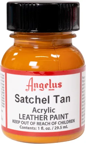Miniatura 15 de Angelus - Pintura acrílica para cuero, 4 Fl Oz, color blanco - Pintura para cuero profesional flexible, resistente a grietas, arañazos