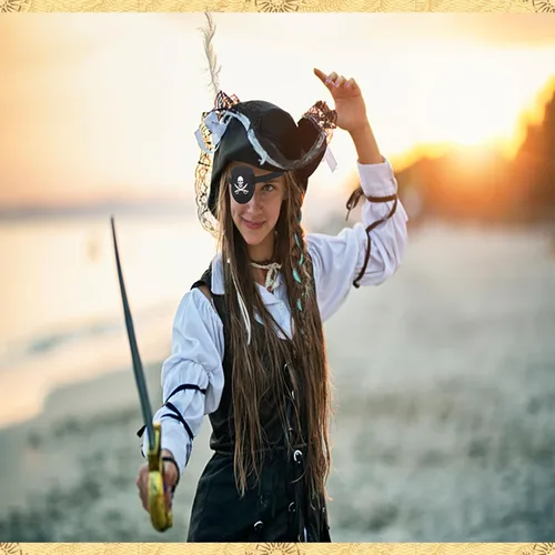 Miniatura 7 de 2 parches de ojo pirata, parches de ojos negros 3D para adultos y niños, parche médico para ojo izquierdo o derecho, parche ocular ajustable