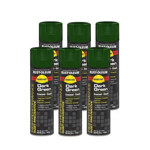 Miniatura 8 de Rust-Oleum V2196838 - Pintura en aerosol de esmalte preventivo de óxido V2100 de alto rendimiento, contenedor de 20 onzas líquidas, relleno de 15