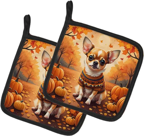 Miniatura 69 de Caroline's Treasures DAC1022PTHD Border Collie - Juego de soportes para ollas resistentes al calor, almohadillas calientes para horno, para cocinar