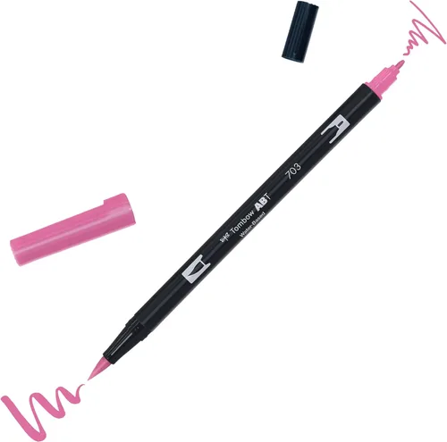 Miniatura 52 de Tombow ABT 800 Rotulador de Doble Punta - Rosa Bebé Rosa pálido