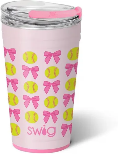 Miniatura 17 de Swig Life - Vaso de 22 oz con aislamiento térmico, vaso de café con tapa, apto para portavasos, apto para lavavajillas, acero inoxidable, taza