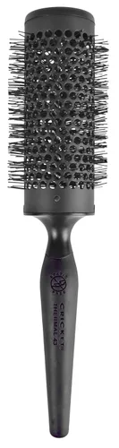 Miniatura 6 de Cricket Cepillo térmico de cerámica soplado #38 de 1.5 pulgadas, sin estática, cepillo de pelo para secar con soplado, barril de cerámica sin