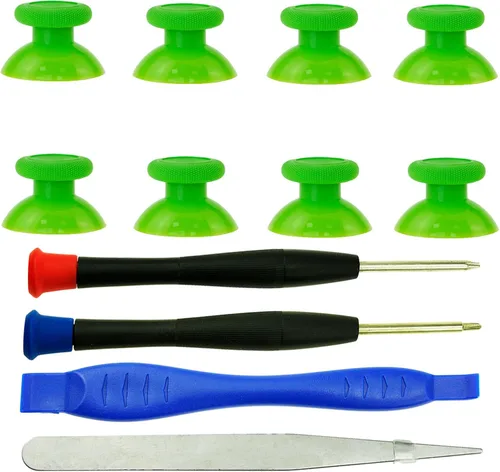 Miniatura 14 de Kit de reparación de joysticks analógicos de repuesto para controlador Xbox Core, palanca de pulgar para Xbox One S/X/Elite, piezas de palillos