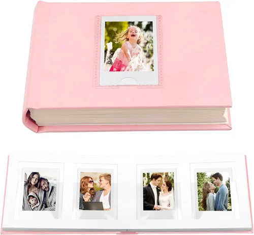 Miniatura 10 de Veicevol Álbum de fotos con espacio de escritura para cámara instantánea Fujifilm Instax Mini 12 11 9 40 90 8 7 Evo Liplay - Álbum de fotos de 64