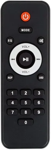 Miniatura 9 de Rockville RCS80-1 60 vatios 70V/100V amplificador comercial/receptor Bluetooth 5.0, compatible con altavoces de 4/8/16 ohmios, USB/SD/FM/RCA/Mic
