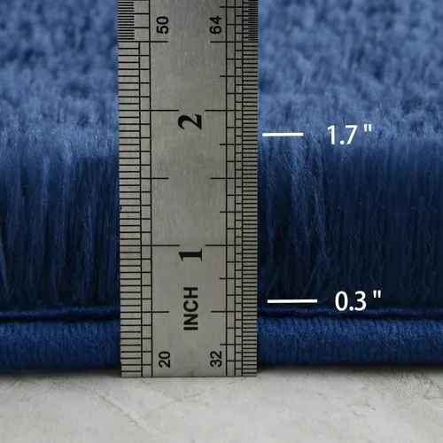 Miniatura 2 de Hutha Alfombras de Área Grandes de 5x8 pies para Sala de Estar, Alfombra Moderna Súper Suave y Esponjosa para Dormitorio, Alfombras Shag Peludas