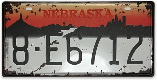 Miniatura 34 de Placa de matrícula retro de California para coche, decoración de placa de matrícula, placa de matrícula de recuerdo, placa de matrícula retro