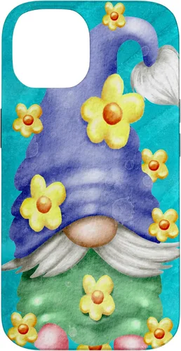 Miniatura 4 de Floral Spring Gnome for Garden Mom and Summer Cute Flower Case for iPhone 17