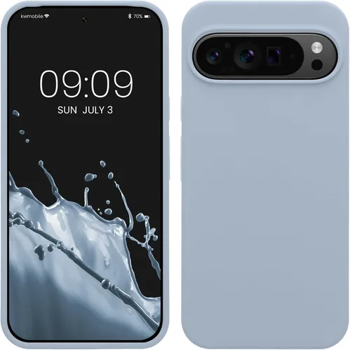 Miniatura 173 de kwmobile Funda Compatible con Google Pixel 6 Pro - Funda de Teléfono de Silicona TPU con Acabado Suave - Azul Caribe