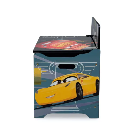 Miniatura 5 de Delta Children Caja de juguetes de lujo, Disney/Pixar Cars