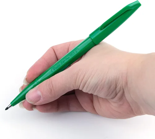 Miniatura 45 de Pentel S52012 - Rotulador de punta fina, punta de bala, 0.028 in, surtido, 12