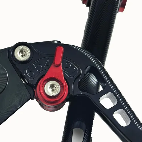 Miniatura 4 de Compatible con GSX250R 2017-2020, GSR750/GSX-S750 2011-2021, TL1000S 1997-2001, par de palancas de embrague de freno corto, color negro