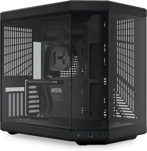 Miniatura 27 de HYTE Y70 - Caja ATX de torre intermedia Touch Infinite de doble cámara con estética moderna y pantalla táctil LCD de 2.5K integrada, color negro