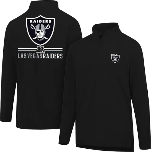 Miniatura 58 de Ultra Game Men's NFL Official Super Soft Quarter Zip Long Sleeve T-Shirt