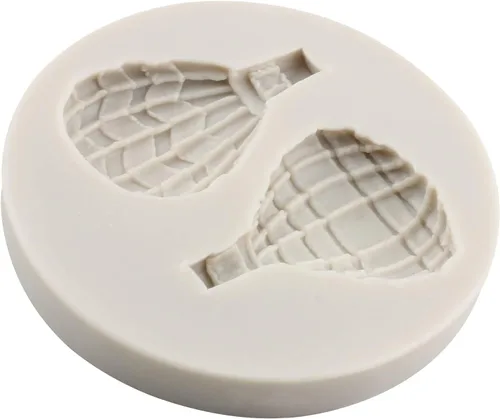 Miniatura 6 de Sijiangmold Moldes de silicona para globos de aire caliente para decoración de pasteles, decoración de cupcakes, caramelo y chocolate, polimero