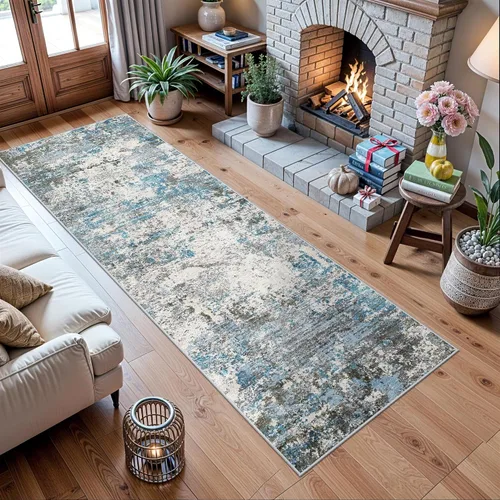 Miniatura 37 de YOUFORTONG Alfombras Corredoras de 2x10 para Pasillos, Alfombra de Cocina Suave, Alfombra Corredera Antideslizante con Respaldo de Goma para Baño