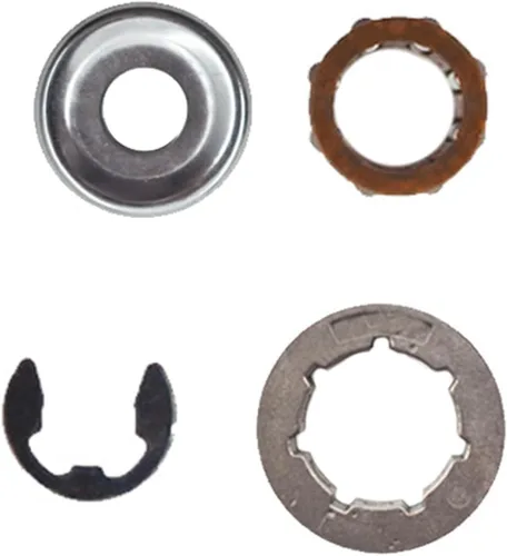 Miniatura 4 de Kit de rodamiento de piñón de borde de tambor de embrague de 3/8 pulgadas-7T Reemplazo para motosierra Stihl 036 MS360 11351602050