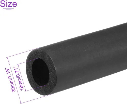 Miniatura 3 de DMiotech 0.709 in de diámetro interior x 0.236 in de grosor de 20 pulgadas de grosor, tubo de espuma de celda cerrada antideslizante