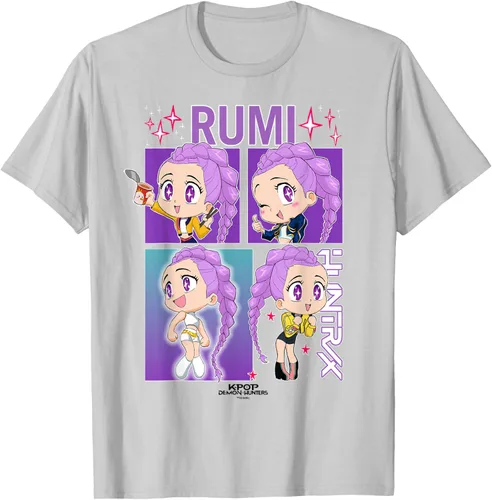 Miniatura 21 de Camiseta con licencia oficial de Kpop Demon Hunters Rumi