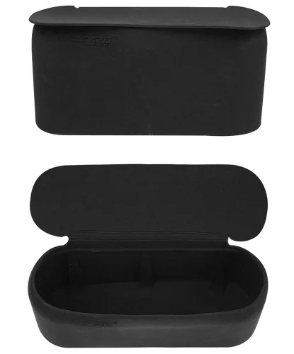 Miniatura 2 de JAVOedge cesto de basura con tapa color Negro, pequeño, material flexible, se adapta En La Mayoría De Puertas Laterales, talla única , Negro