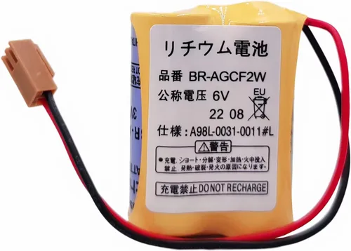 Miniatura 2 de BR-AGCF2W - Batería de litio - 6V - A98L-0031-0011 - Batería PLC 2200mAh