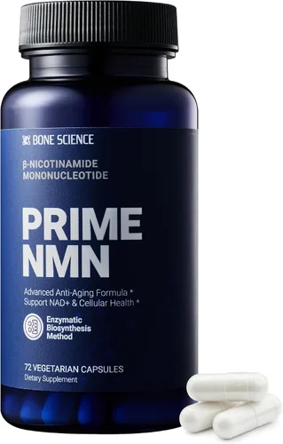Miniatura 9 de BONE SCIENCE Uthever NMN & Pterostilbene Complejo 6 en 1 con resveratrol, glutatión y bioperina, precursor estabilizado de NAD+ de alta pureza