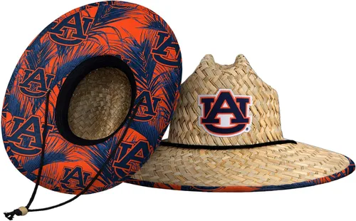 Miniatura 121 de FOCO - Sombrero de paja con logotipo de equipo universitario de NCAA y estampado floral para hombre TEAM LOGO