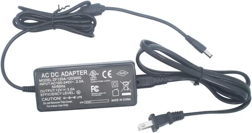 Miniatura 5 de Litever Fuente de alimentación, transformador LED, 12 V CC 3 amperios, 110 VCA a 12 V CC, salida máxima 3A, 36 W. Enchufe de entrada estándar de 110
