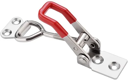 Miniatura 2 de E-TING Paquete de 6 abrazaderas de cierre ajustable para 4001 y 330 libras, capacidad de sujeción, 330.7 lbs, cierre de liberación rápida, 24