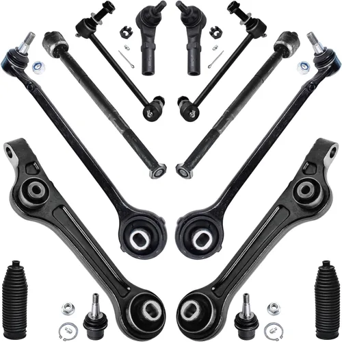 Miniatura 151 de Detroit Axle - Kit de suspensión frontal de 16 piezas para RWD Chrysler 300 Dodge Charger Challenger Magnum 6 brazos de control con rótulas 2