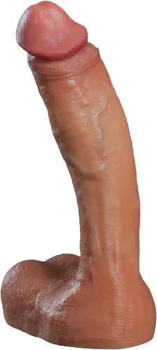 Consolador realista de 9 pulgadas que se siente como la piel, con enormes consoladores de ventosa fuerte para jugar con manos libres, juguetes Carne