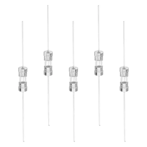 Miniatura 16 de Bettomshin 20 fusibles de plomo axial de tubo de cerámica T1A de 250 V, 0.142 x 0.394 in/0.14 x 0.39 pulgadas, fusible de fusión lenta de retardo