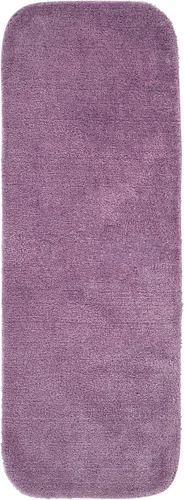 Miniatura 77 de Garland Rug 2 alfombras de baño tradicionales de nailon lavables color morado (17 x 24 pulgadas, 21 x 34 pulgadas), suaves, absorbentes y elegantes