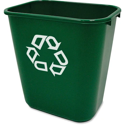 Miniatura 3 de Rubbermaid Commercial Products - Basurero de escritorio de resina plástica Azul