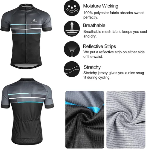 Miniatura 5 de LAMEDA Cycling Jersey Mens