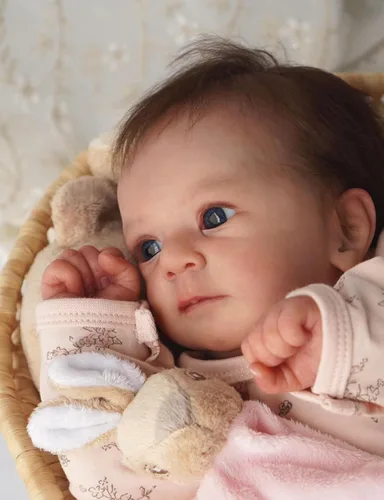 Miniatura 2 de OYESY Muñecas Realistas de Bebé Reborn Niña Realistas Recién Nacido 20 Pulgadas Hecho a Mano Cuerpo Completo Vinilo Suave Muñecas de Vida Real