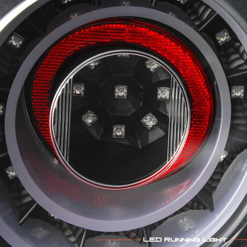 Miniatura 6 de AKKON - Compatible con 2009-2017 GTR GT-R R35 Sport Coupé 2 puertas LED negras luces traseras conductor+pasajero con freno de estacionamiento