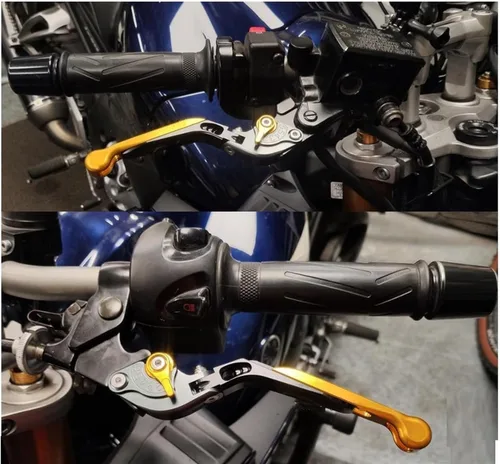 Miniatura 3 de Palancas de embrague de freno ajustables para motocicleta, cerradura de manija de estacionamiento para Yamaha Xmax 125 250 300 400 XMAX250 XMAX300