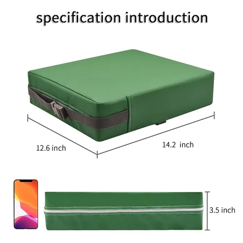 Miniatura 3 de Asiento elevador para mesa de comedor para niños pequeños, lavable de poliuretano, correas dobles seguras, parte inferior antideslizante, asiento