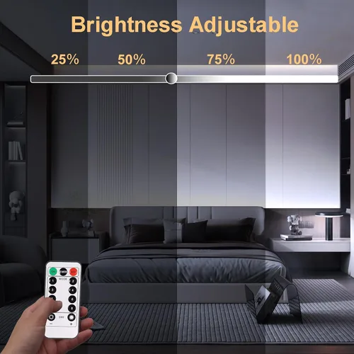 Miniatura 3 de echosari 2 piezas de tiras de luces que funcionan con pilas, 9.8 pies 90 luces LED autoadhesivas con control remoto y temporizador, tira de luz
