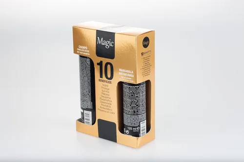 Miniatura 5 de Tahe Magic Pack - Champú para cabello seco 10.1 fl oz y mascarilla instantánea 4.2 fl oz - Para el cuidado del cabello seco