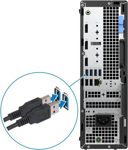 Miniatura 2 de Dell Computadora de sobremesa OptiPlex 7000 Intel Core i7 de 12ª generación i7-12700 Dodeca-core (12 núcleos) 2.10 GHz - 32 GB RAM DDR4 SDRAM - 512