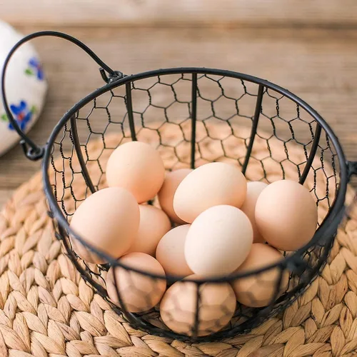 Miniatura 6 de Cesta de almacenamiento de huevos de estilo granja/cestas decorativas de almacenamiento de cocina