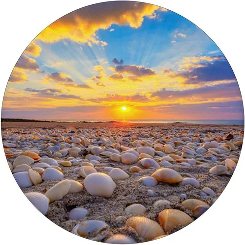 Miniatura 3 de Ocean Reef Park Sunrise con conchas de mar Sunrise Sundown - PopSockets agarre y soporte para teléfonos y tabletas