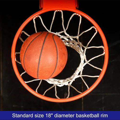 Miniatura 4 de PATIKIL Reemplazo de llantas de baloncesto con resorte fuerte Negro