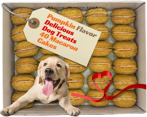 Miniatura 17 de Bonne et Filou Golosinas para perros, pasteles de mantequilla de maní, regalo de cumpleaños para perros de raza mediana a grande – Pasteles