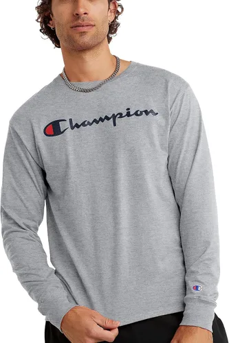 Miniatura 71 de Champion Camiseta de manga larga para hombre, camiseta clásica para hombre (regular o grande y alto)