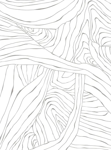 Miniatura 5 de Papel tapiz autoadhesivo de ondas de grano de madera (una sola hoja, 2 x 9 pies, gris)