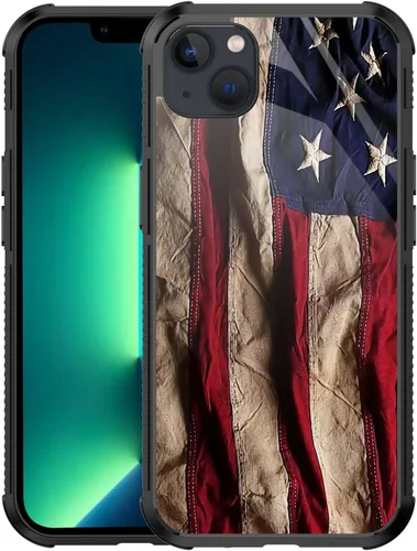 Miniatura 45 de Funda con diseño de ciervo y bandera estadounidense para iPhone 11 Pro Max - Funda protectora de poliuretano termoplástico resistente, antiarañazos